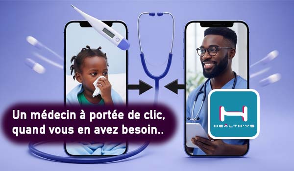 Consultation en ligne by HEALTH'YS Doc
